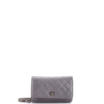 Chanel Reissue 2.55 Wallet on Chain Quilted Aged Calfskin