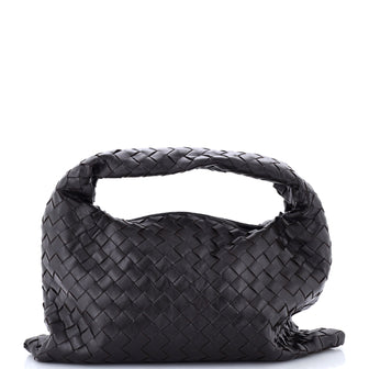 Bottega Veneta Hop Hobo Intrecciato Leather Small