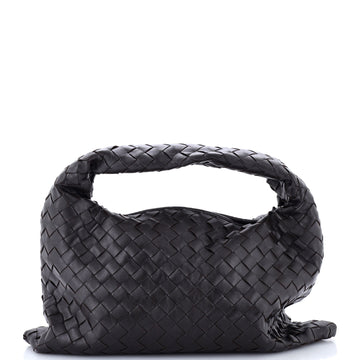 Bottega Veneta Hop Hobo Intrecciato Leather Small