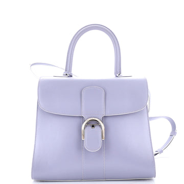 Delvaux Brillant Top Handle Bag Leather MM
