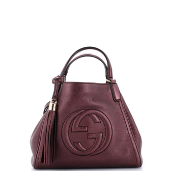 Gucci Soho Convertible Shoulder Bag Leather Small