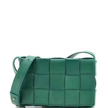 Bottega Veneta Cassette Crossbody Bag Maxi Intrecciato Leather