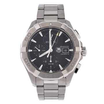Tag Heuer Aquaracer 300M Calibre 16 Chronograph Automatic Watch Stainless Steel 43