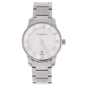 Tiffany & Co. Atlas 2-Hand Quartz Watch Stainless Steel 29