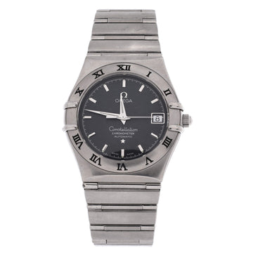 Omega Constellation Automatic Watch Stainless Steel 35