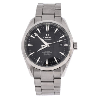 Omega Seamaster Aqua Terra 150M Co-Axial Chronometer Automatic Watch Stainless Steel 39