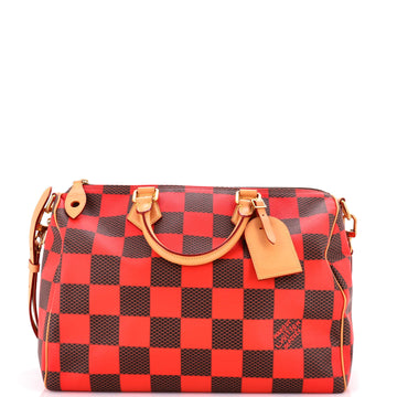 Louis Vuitton Speedy Bandouliere Bag Damier Pop 40