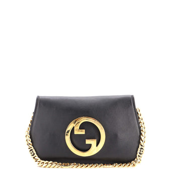 Gucci Blondie NM Chain Flap Bag Leather Small