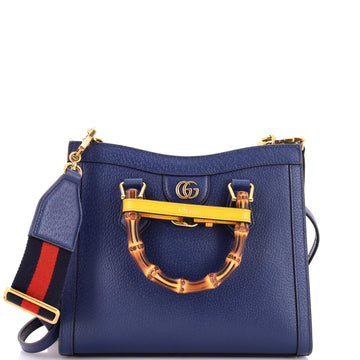 Gucci Diana NM Bamboo Handle Tote Leather Small