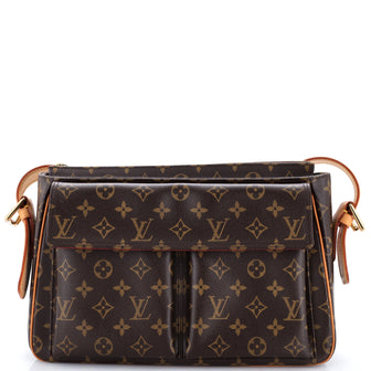 Louis Vuitton Viva Cite Handbag Monogram Canvas GM