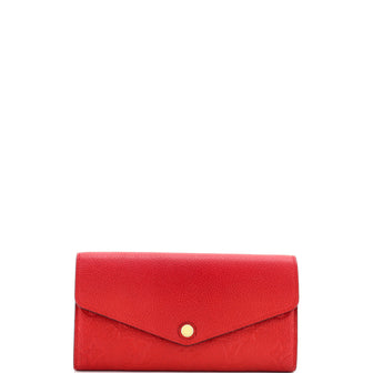 Louis Vuitton Sarah Wallet NM Monogram Empreinte Leather