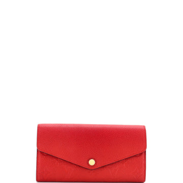 Louis Vuitton Sarah Wallet NM Monogram Empreinte Leather