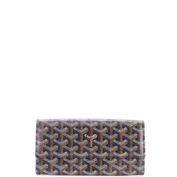 Goyard Varenne Wallet Coated Canvas Long