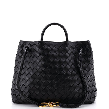 Bottega Veneta Andiamo Top Handle Bag Intrecciato Nappa Medium