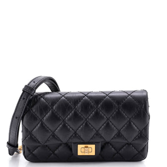 Chanel Reissue 2.55 Belt Bag Quilted Aged Calfskin