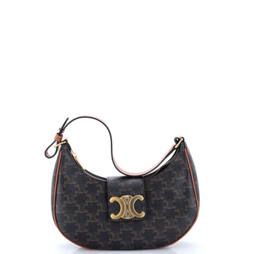Celine Ava Triomphe Bag Triomphe Coated Canvas