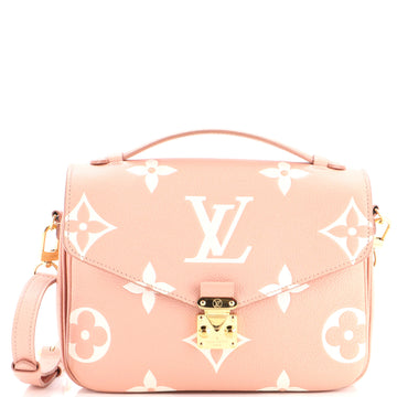 Louis Vuitton Pochette Metis Bicolor Monogram Empreinte Giant