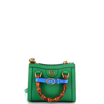 Gucci Diana NM Bamboo Handle Tote Leather Mini