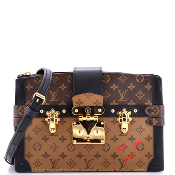 Louis Vuitton Trunk Clutch Reverse Monogram Canvas
