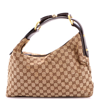 Gucci Horsebit Hobo GG Canvas Medium