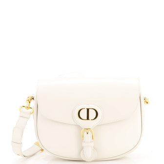 Christian Dior Bobby Flap Bag Leather Medium