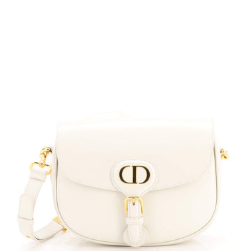 Christian Dior Bobby Flap Bag Leather Medium