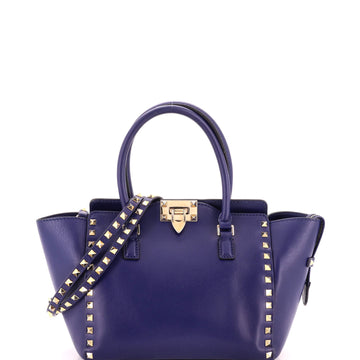 Valentino Garavani Rockstud Tote Rigid Leather Small