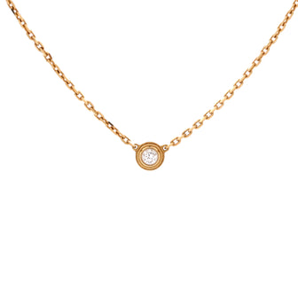 Cartier Cartier D'Amour Pendant Necklace 18K Yellow Gold and Diamond Small