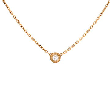 Cartier Cartier D'Amour Pendant Necklace 18K Yellow Gold and Diamond Small
