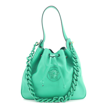 Versace La Medusa Bucket Leather Large
