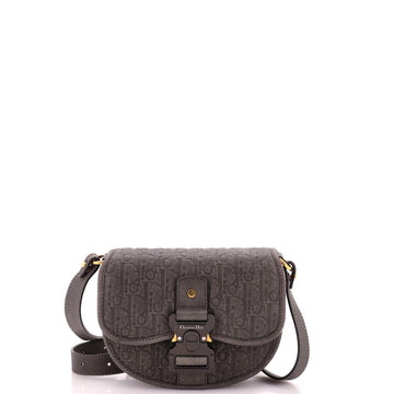 Christian Dior x Denim Tears Gallop Flap Messenger Bag Oblique Leather Mini