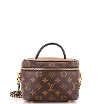 Louis Vuitton Vanity Handbag Reverse Monogram Canvas PM