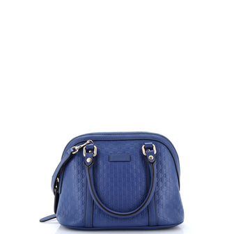 Gucci Convertible Dome Satchel Microguccissima Leather Mini