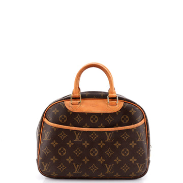 Louis Vuitton Trouville Handbag Monogram Canvas
