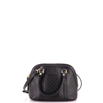 Gucci Convertible Dome Satchel Microguccissima Leather Mini