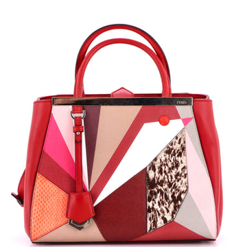 Fendi 2Jours Bag Mixed Media Petite