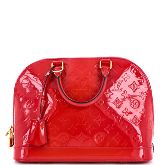 Louis Vuitton Alma Handbag Monogram Vernis PM