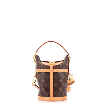Louis Vuitton Duffle Handbag Monogram Canvas