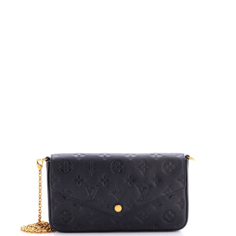 Louis Vuitton Felicie Pochette Monogram Empreinte Leather