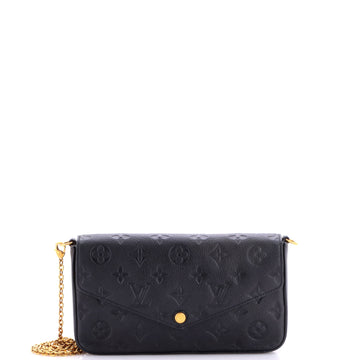 Louis Vuitton Felicie Pochette Monogram Empreinte Leather