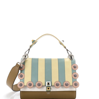 Fendi Eyelet Kan I Bag Leather Medium