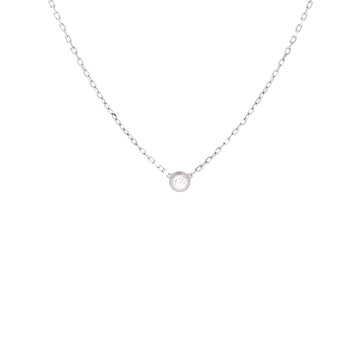Cartier Cartier D'Amour Pendant Necklace 18K White Gold with Diamond Small