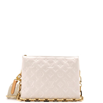 Louis Vuitton Coussin Bag Monogram Embossed Lambskin PM
