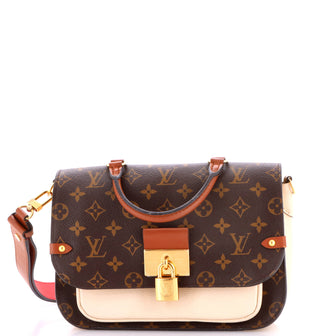 Louis Vuitton Vaugirard Handbag Monogram Canvas with Leather