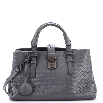 Bottega Veneta Roma Bag Intrecciato Nappa Small