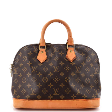 Louis Vuitton Vintage Alma Handbag Monogram Canvas PM