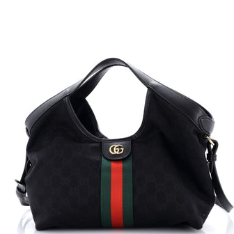 Gucci Giglio Tote GG Canvas Small