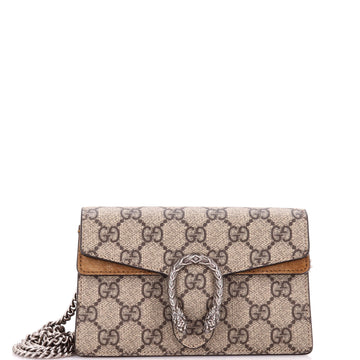 Gucci Dionysus Bag GG Coated Canvas Super Mini