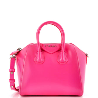 Givenchy Antigona Bag Glazed Leather Mini
