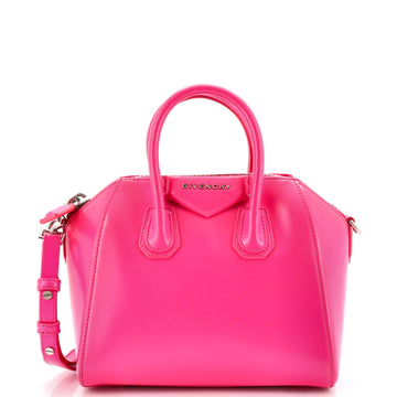 Givenchy Antigona Bag Glazed Leather Mini